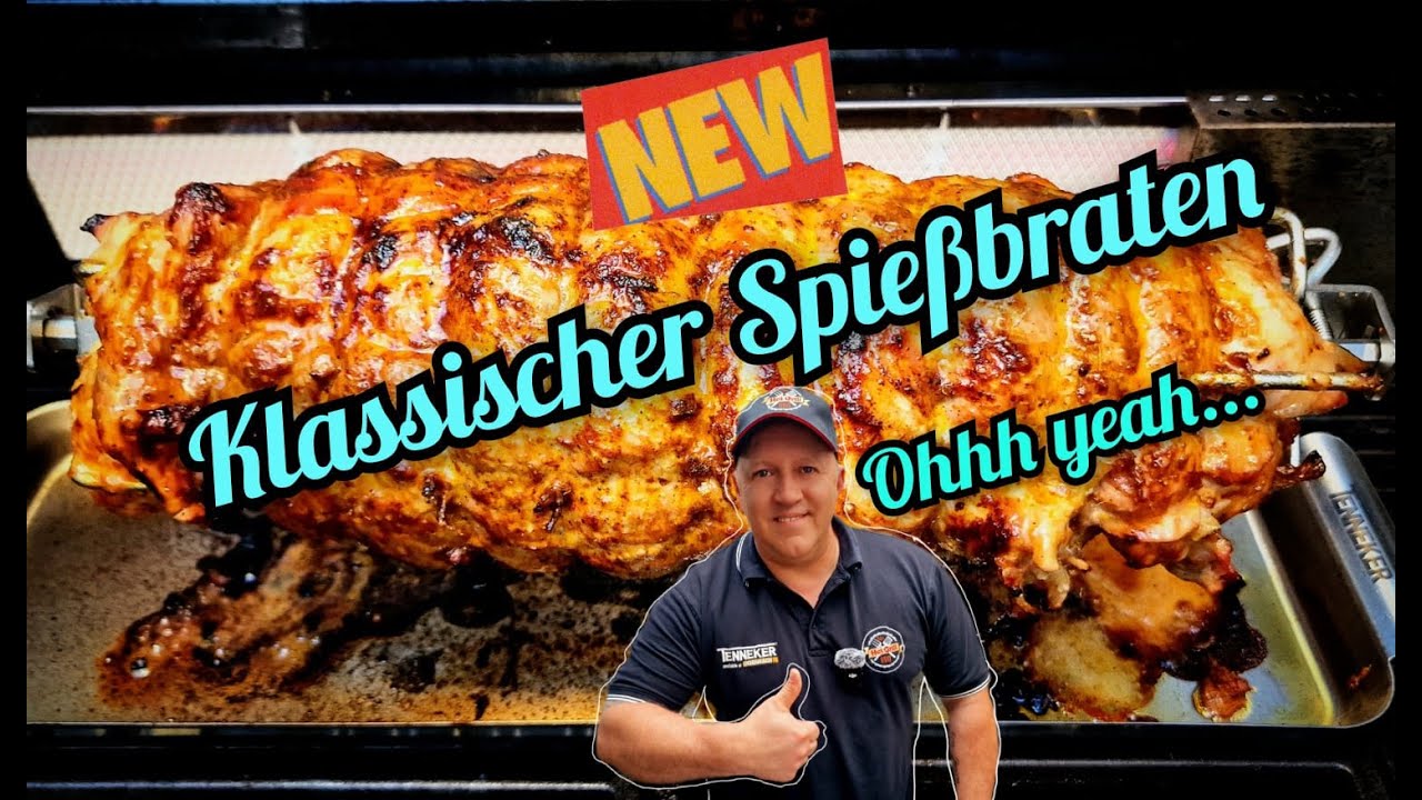 Klassischer Spießbraten vom Drehspieß