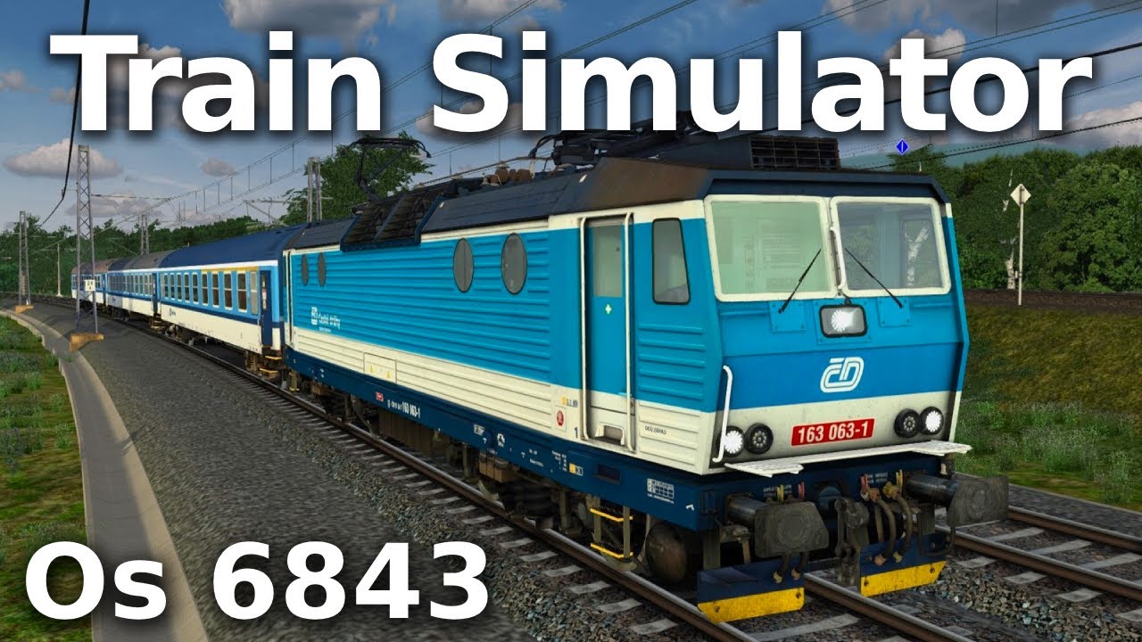 Train Simulator | Os 6843 Most - Teplice v Čechách