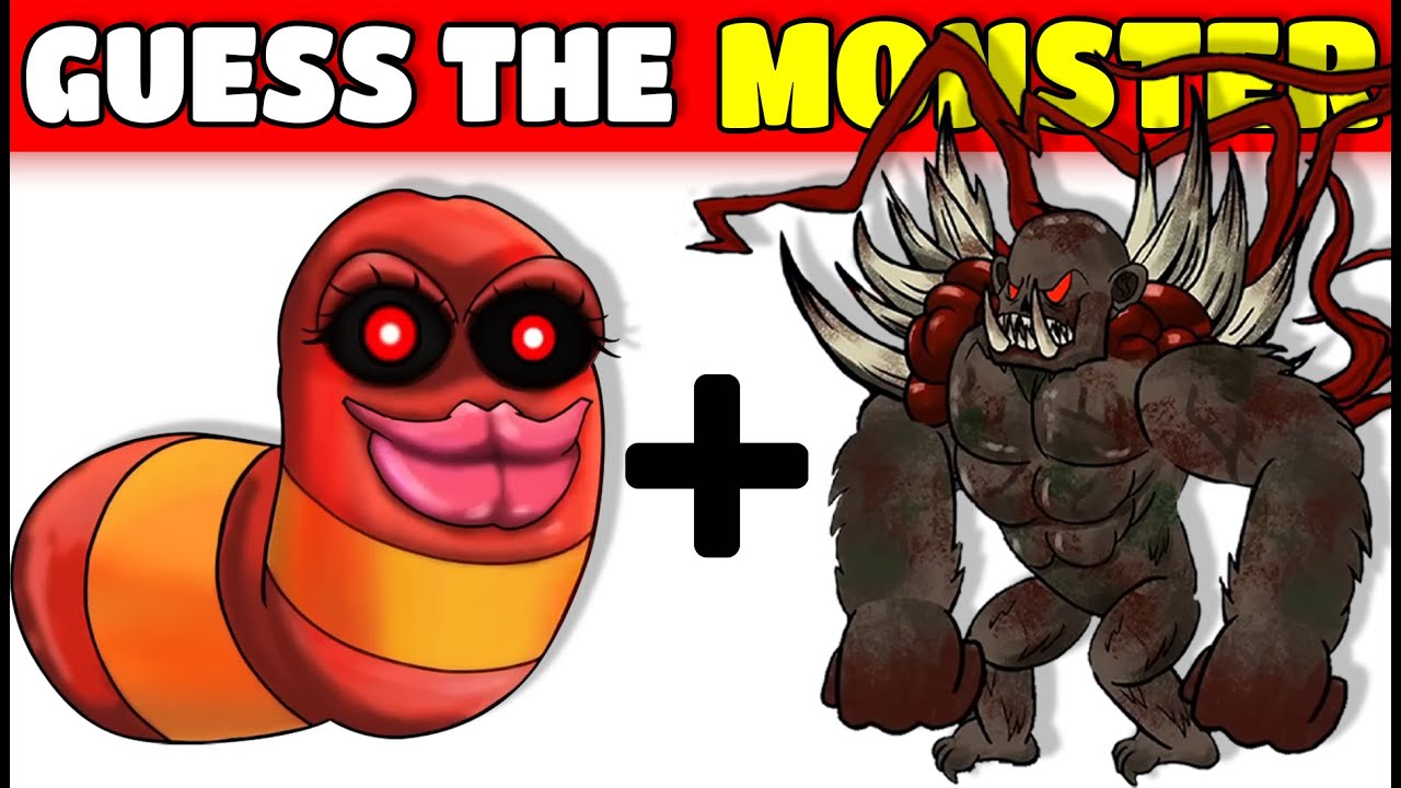 Guess the MONSTER by EMOJI & VOICE in Zoochosis Horror Game | Larval + Gorilla 🐛🦍