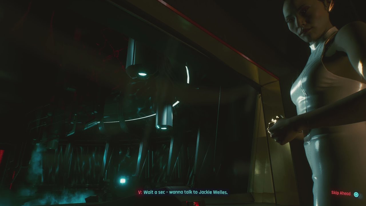 Джеки Уэллс, Призрак Соулкиллера, разговаривающий с Ви &mdash; Cyberpunk 2077 &mdash; Totalimmortal