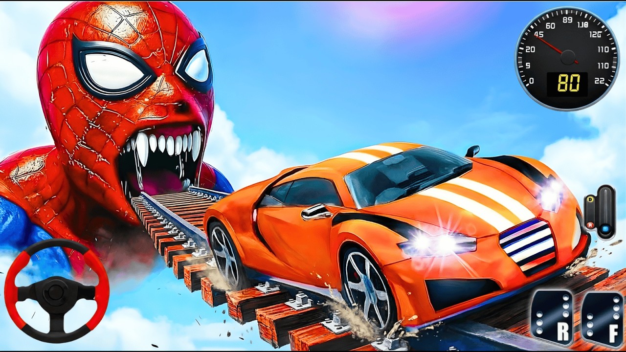 GT Mega Ramp Car Stunt : Impossible Car Stunts - Super Car Racing - Android Gameplay
