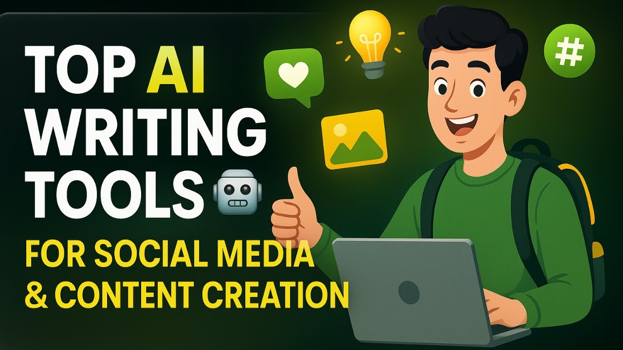 Top AI Writing Tools for Social Media & Content Creation ✍️🤖