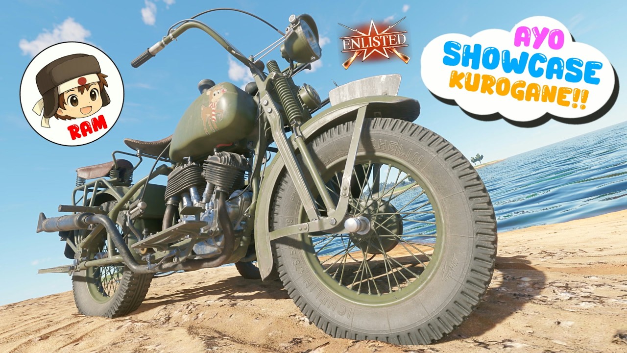 [ KUROGANE TYPE 95 SEPEDA MOTOR SAKTI JEPANG ] !! ENLISTED INDONESIA SHOWCASE