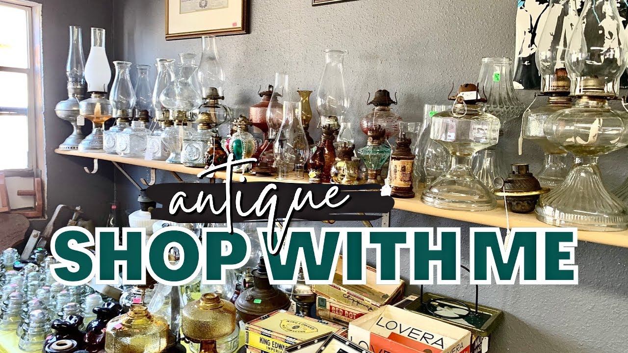 $5 IRONSTONE SCORE! | ANTIQUE SHOP WITH ME + HAUL | Vintage & Farmhouse Decor!