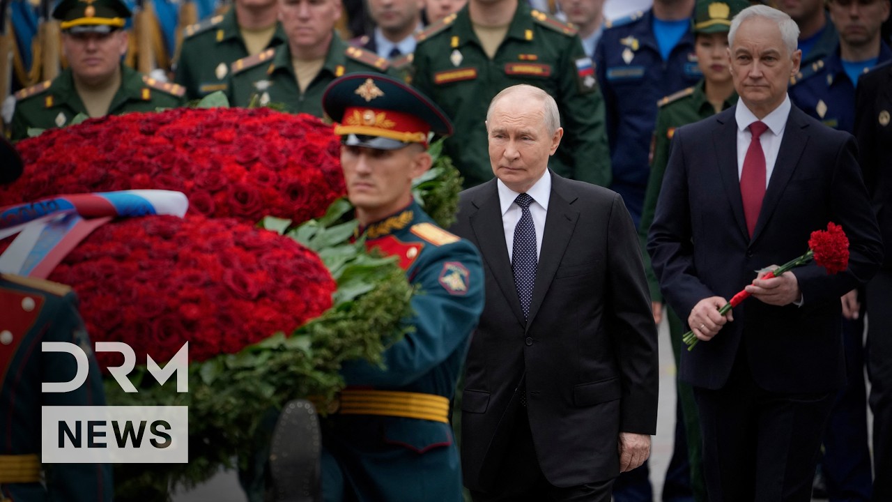 RAW VIDEO: Putin Lays Wreath at Kremlin Marking 85 Years Since Nazi Invasion of Soviet Union | AC1B