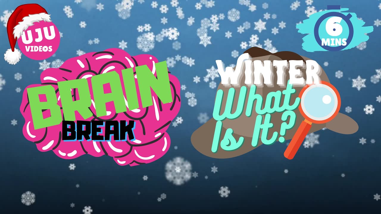 Brain Break - Winter What Is It? I Spy Game