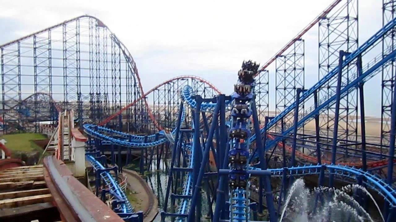 Big Dipper Front Seat on-ride HD POV Pleasure Beach, Blackpool