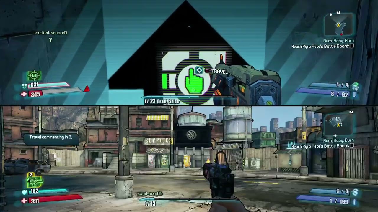 BORDERLANDS 2 LETS LVL UP MY PARTNER (Part 8/11)