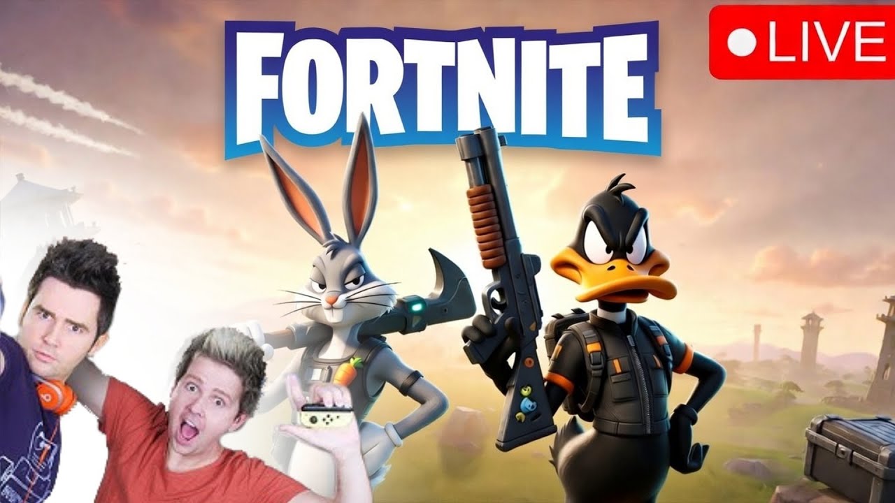 LIVE Playing Fortnite! The Looney Tunes in Fortnite??