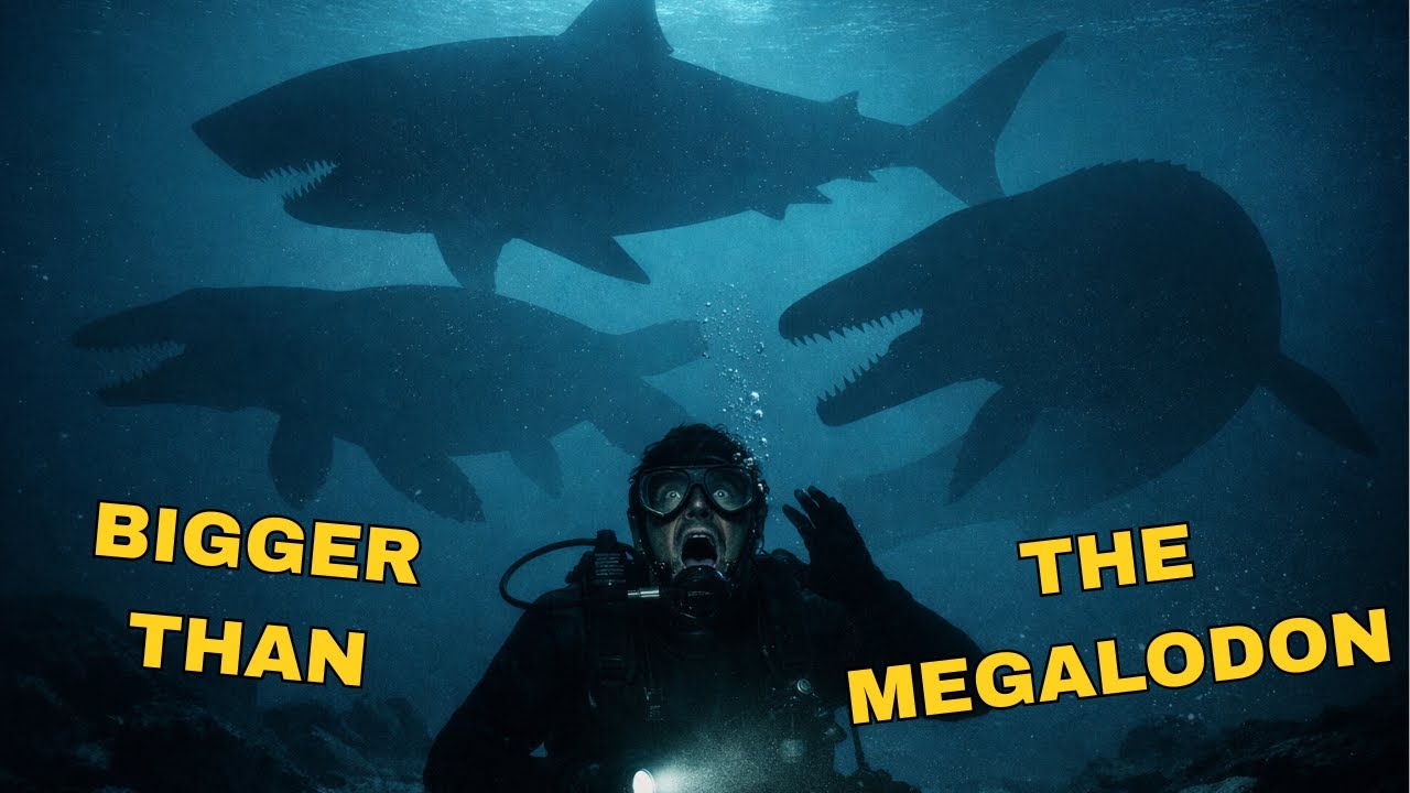 Megalodon Wasn’t Alone: The Terrifying Giants of the Prehistoric Ocean