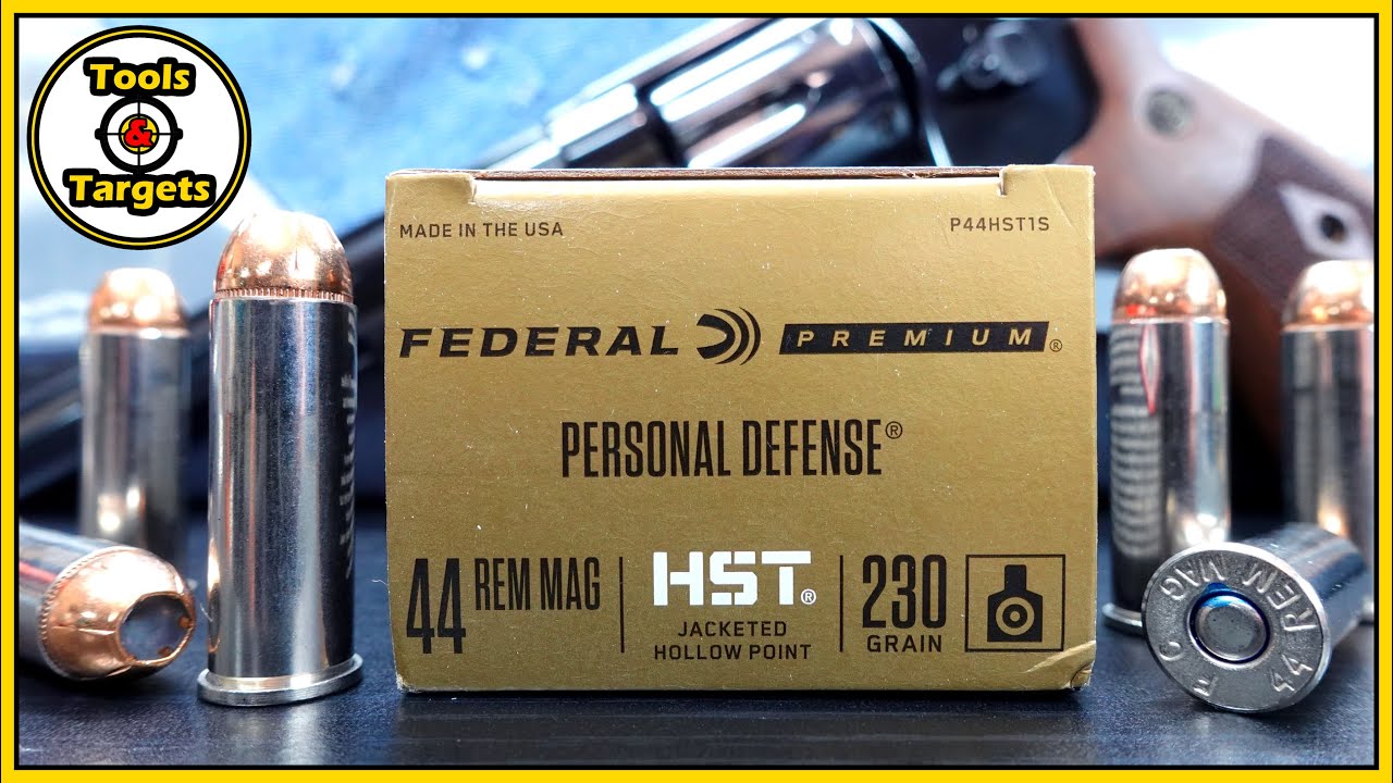 Well Do Ya, Punk?...NEW Federal Premium HST .44 Magnum Self-Defense AMMO Ballistic Gel Test!