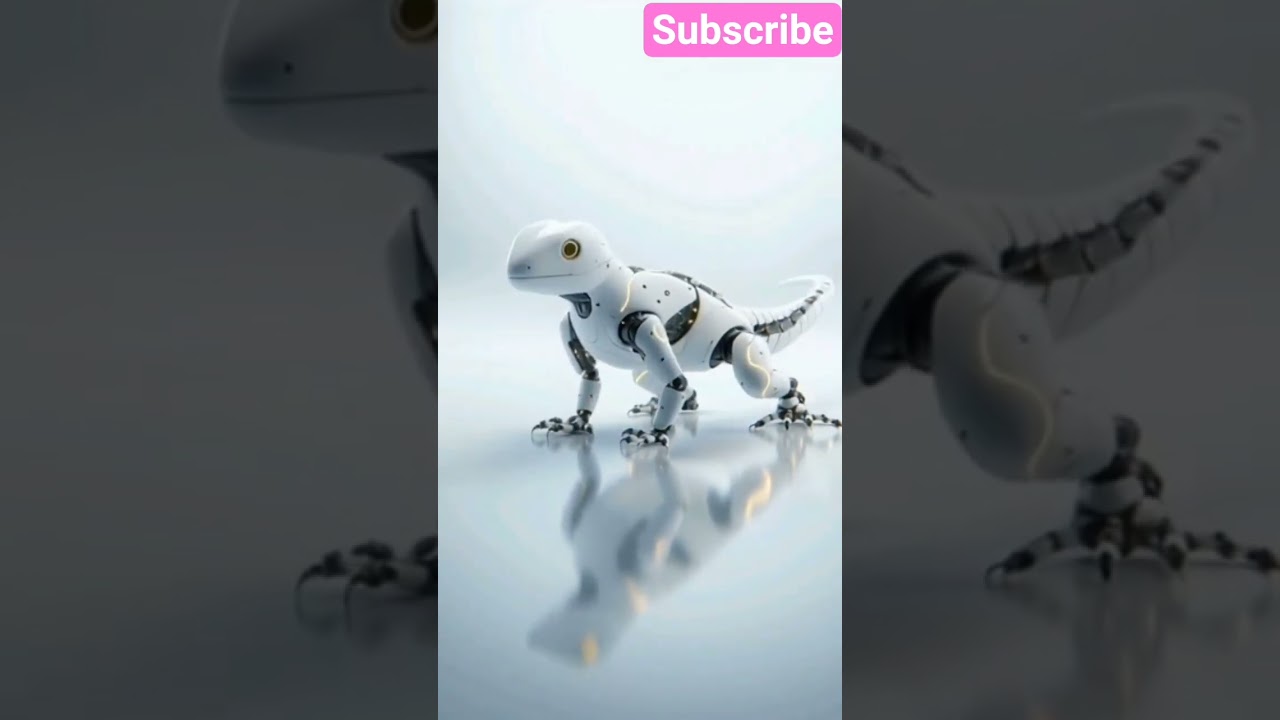 Robotic Lizard: The Next Evolution of AI Wildlife 🤖🦎 #futureoflearning #subscribenow