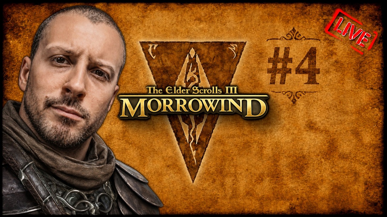 MORROWIND - ROŚNIEMY W SIŁĘ! 🔴 [NA ŻYWO]