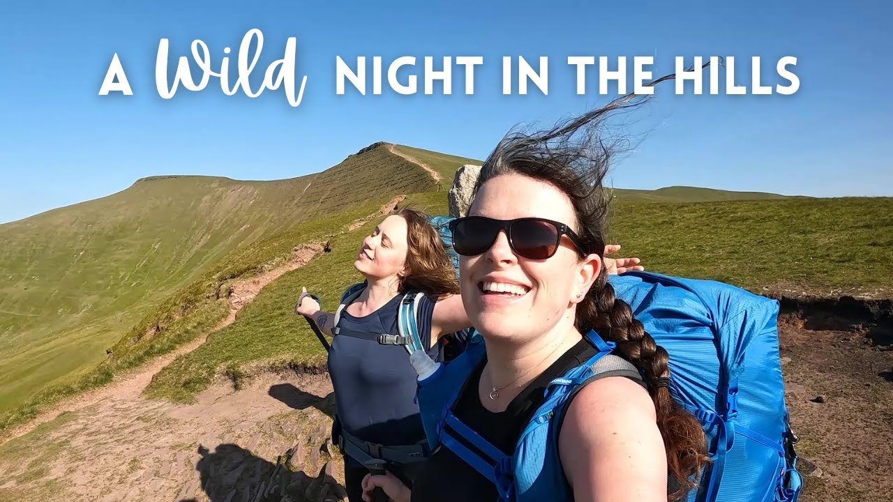 This is our idea of Fun | WINDY wild camp in MSR Hubba Hubba NX