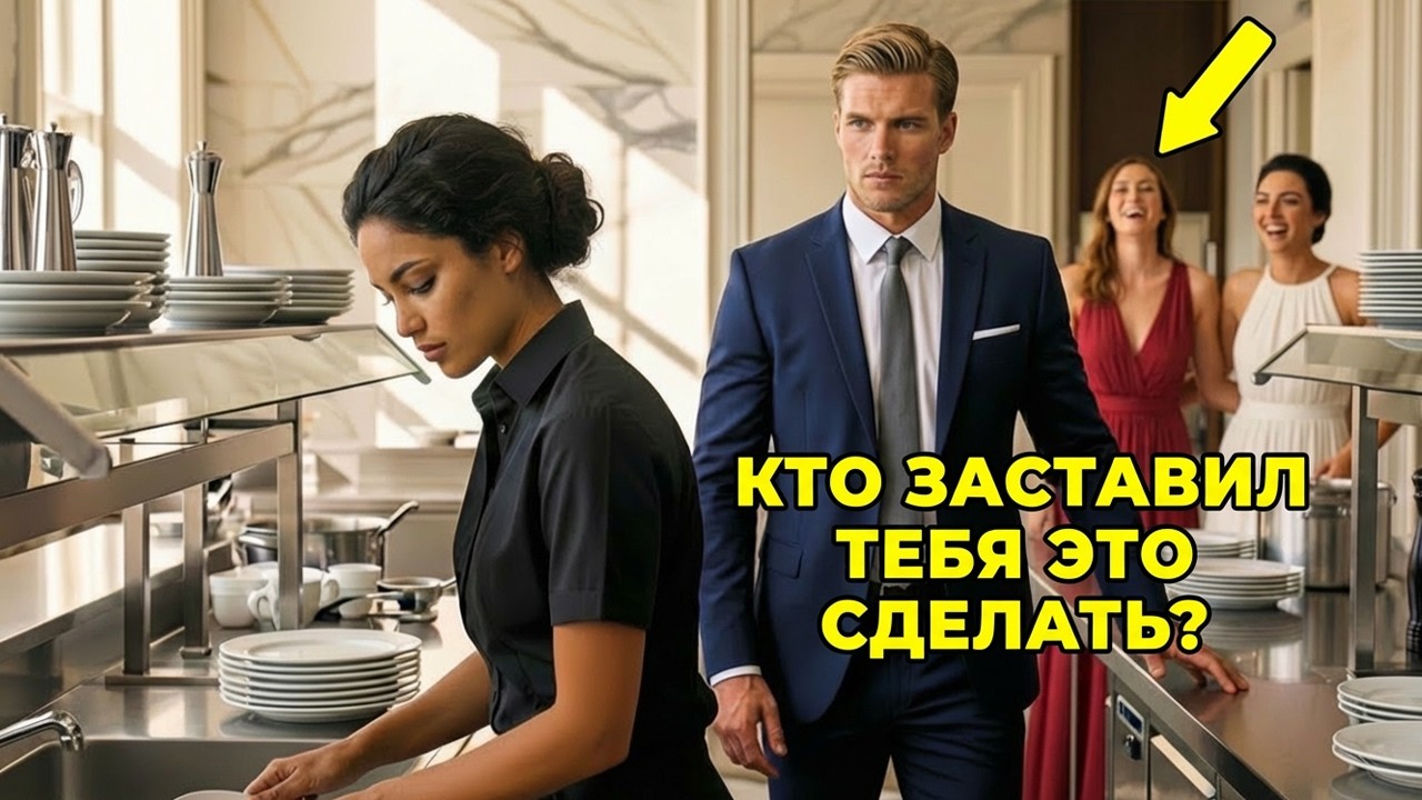 Её заставили МЫТЬ посуду на мероприятии… не зная, что её МУЖ-МИЛЛИОНЕР — владелец ОСОБНЯКА
