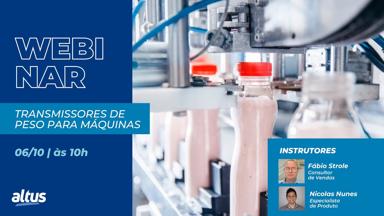 Webinar Transmissores de Peso para Máquinas
