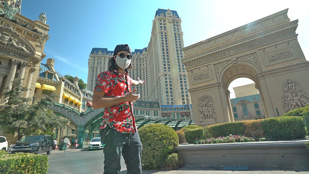 PARIS Hotel and Casino Las Vegas (reopening vlog! 4K)