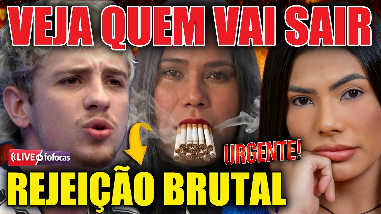🚨ENQUETE PARED&Atilde;O BBB26 AO VIVO QUEM SAI: CHAI, JULIANO OU MARCIELE? RESULTADO PORCENTAGEM ATUALIZADA