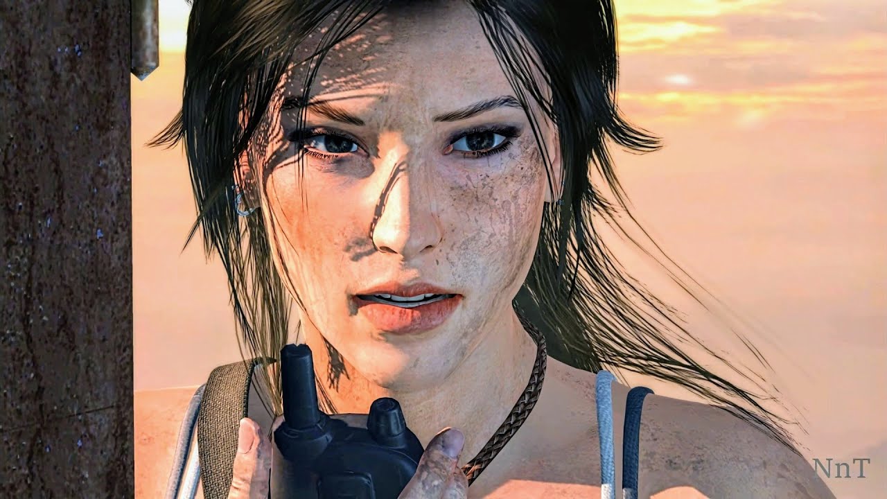 JP Lara Climbing The Radio Tower Scene [4K Ultra HDR] Tomb Raider