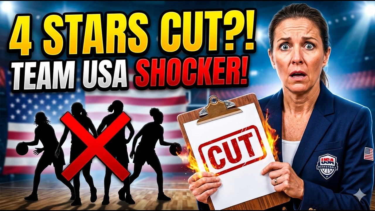 TEAM USA SHOCKER! Coach Cuts 4 Stars From 2026 Roster — WNBA Fans STUNNED! 🇺🇸🔥