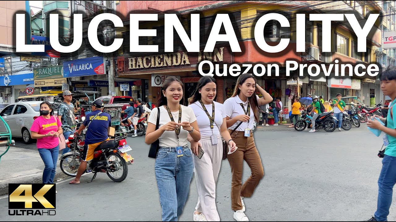 Exploring the Streets of Lucena City Quezon Province Philippines [4K]