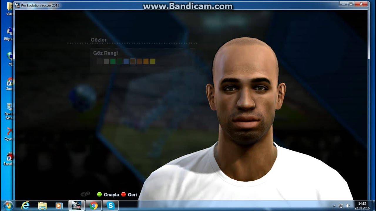 Pes 2013 Thierry Henry Türkçe yapım.