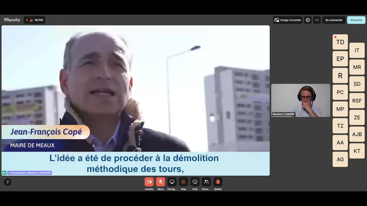Les Jéru 2021 - REX : Le temps long du relogement en action à Meaux (77)