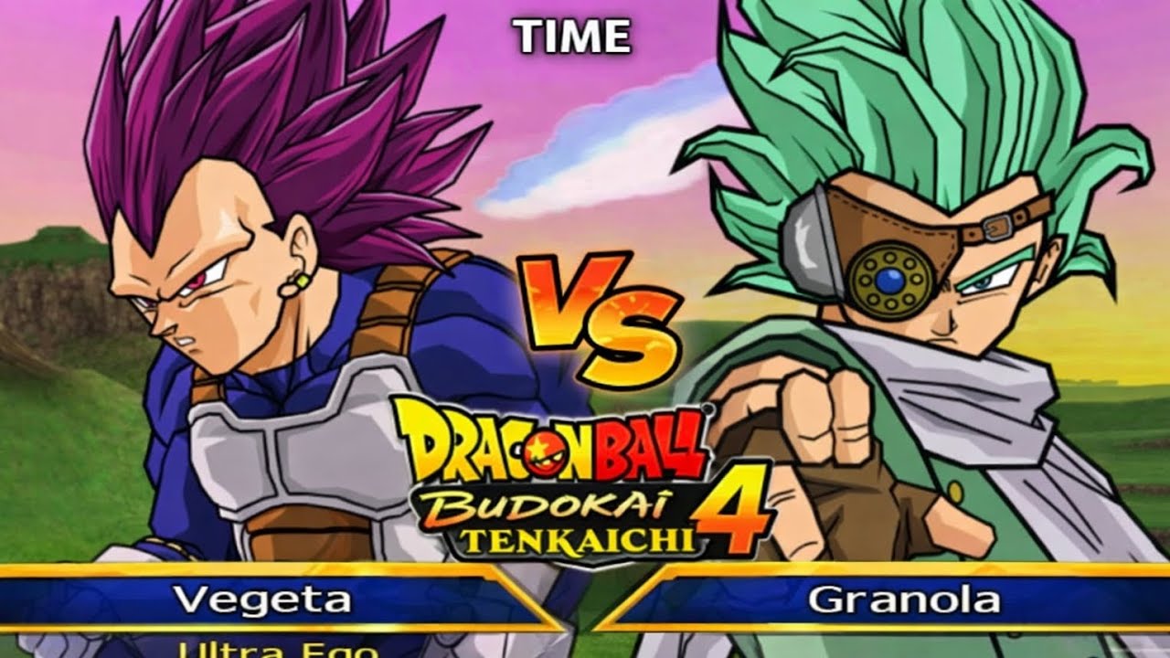 Time Vegeta Ultra Ego Vs Time Granola | Dragon Ball Budokai Tenkaichi 4 