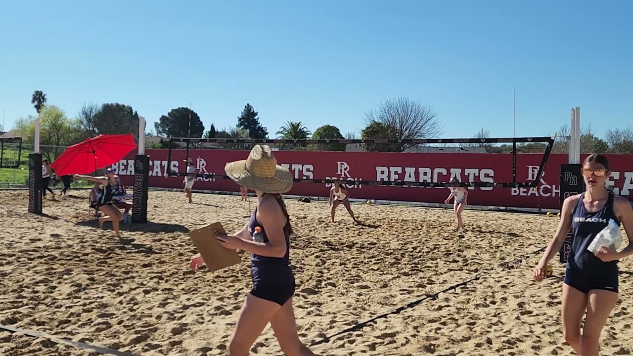 2026 Paso Robles Varsity Beach Volleyball Tournament Lily & Philline vs SLO