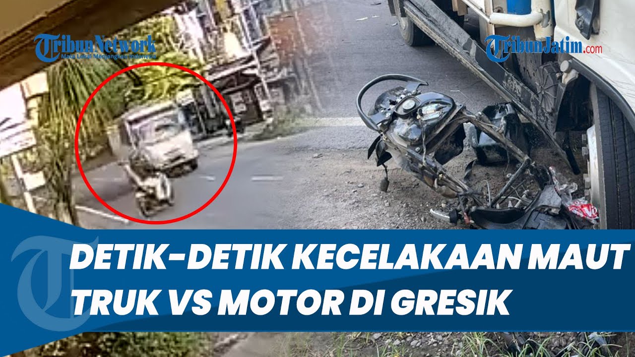 DETIK-DETIK Kecelakaan Maut, 2 Orang Tewas, Korban Terpental Seusai Tabrak Truk Kecepatan Tinggi