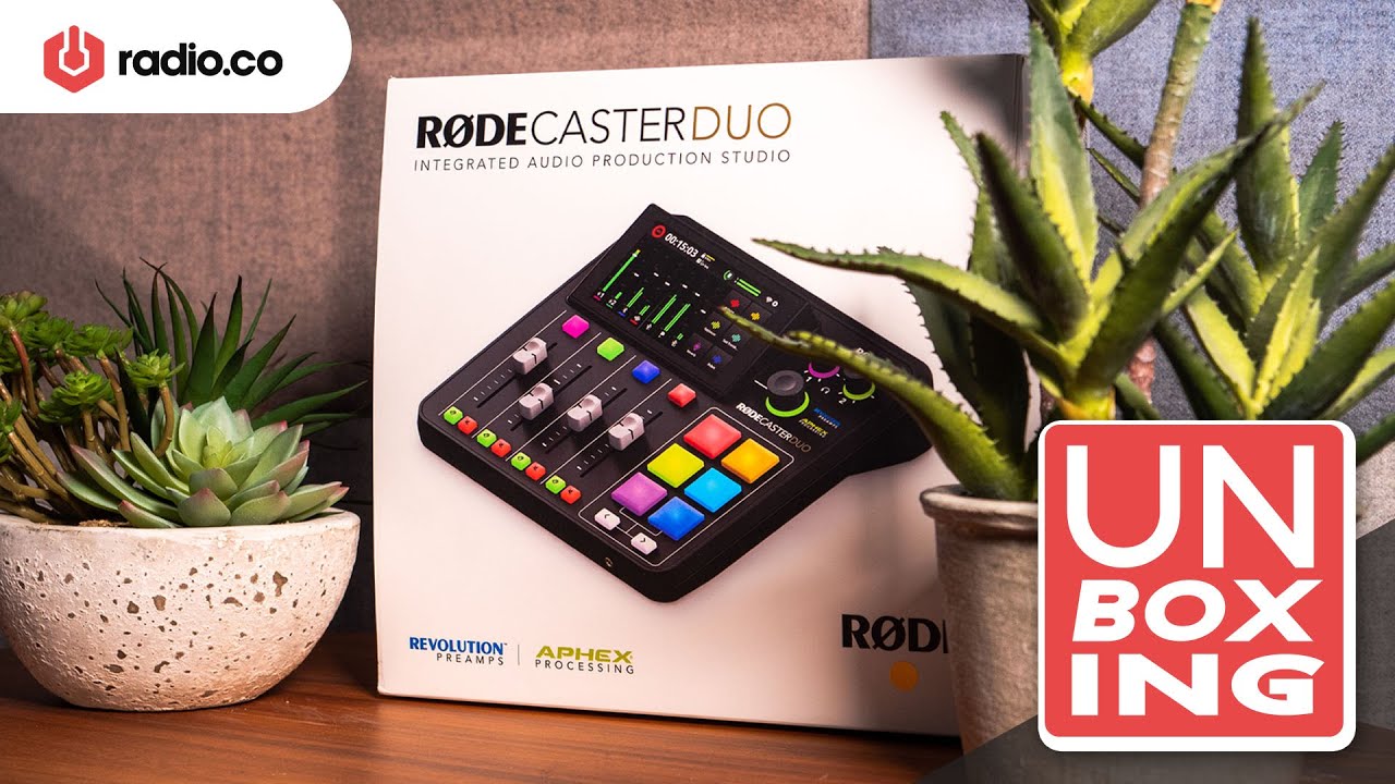 Rodecaster Duo - Unboxing & First Impressions