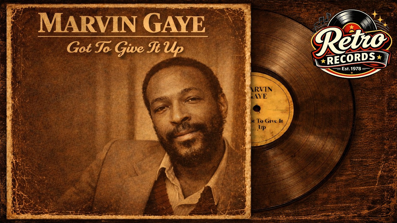 Got To Give It Up  - Marvin Gaye | Timeless Soul Classics | Retro Record Covers