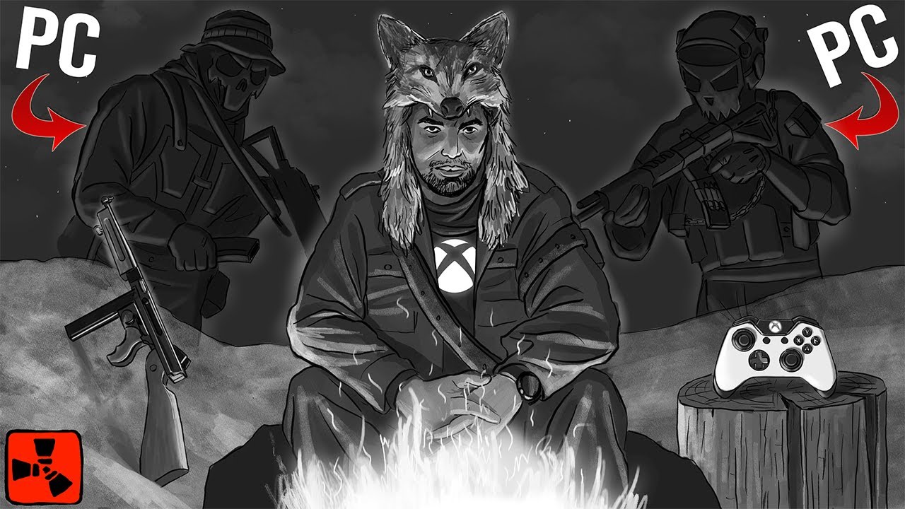 Console Rust player tries solo PC Rust - Rust Solo Progression