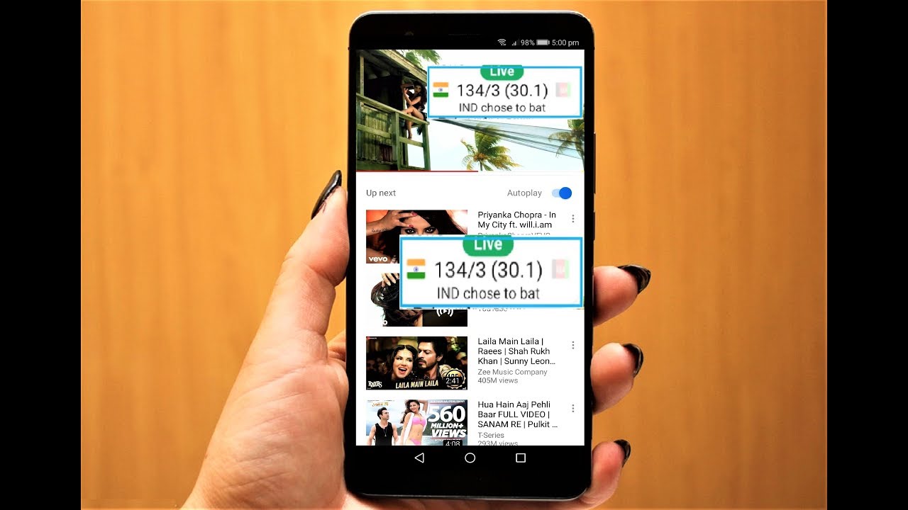 Get Live Cricket Score Floating Window for Android Phone (No App Needed)