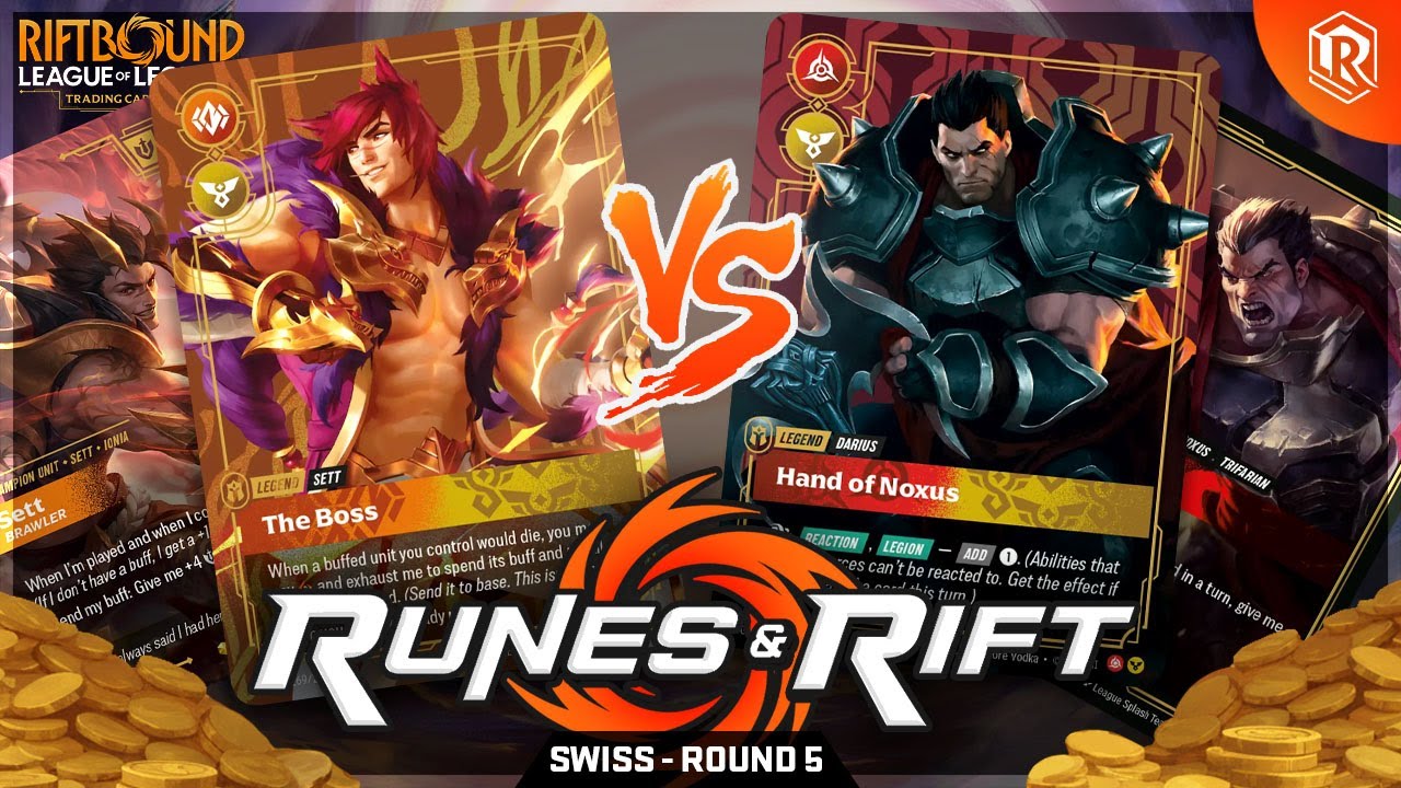 Undefeated Darius vs Undefeated Sett – Round 5 | $700 Riftbound Cash Cup