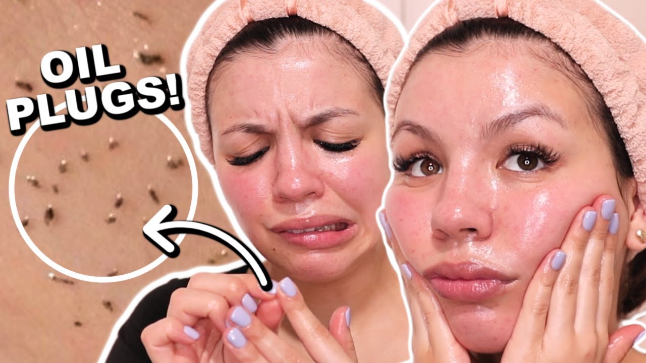 MY 5 STEP OIL CLEANSING ROUTINE FOR GLOWING SKIN | LOTS OF OIL PLUGS!!