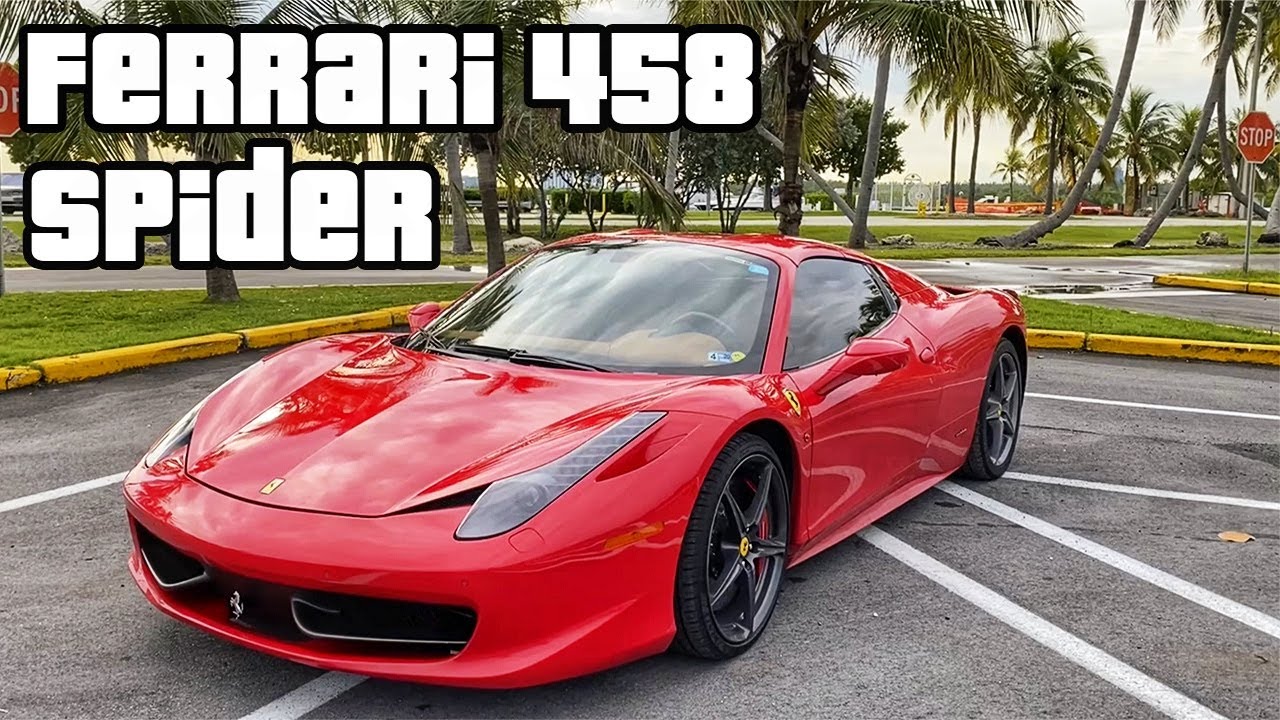 Обзор Ferrari 458 Spider 2012 года! Феррари 458 Спайдер!