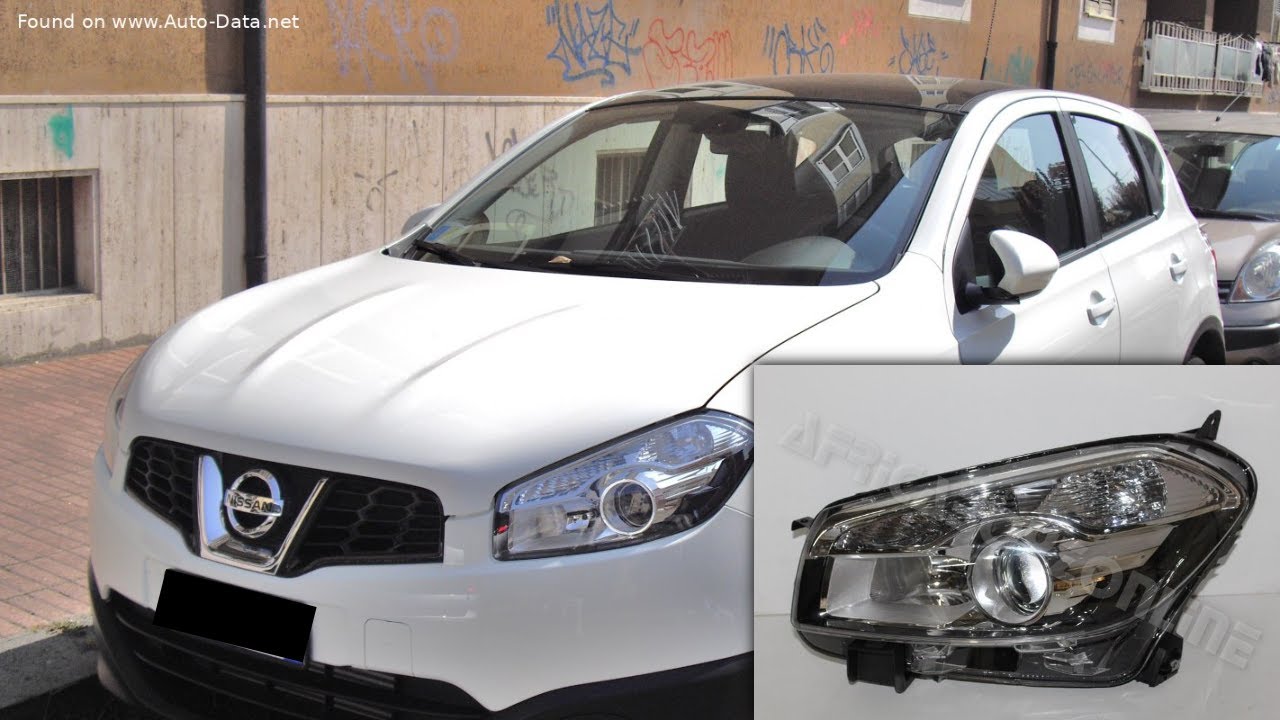 СНИМИТЕ БЛОК ФАРЫ NISSAN QASHQAI!