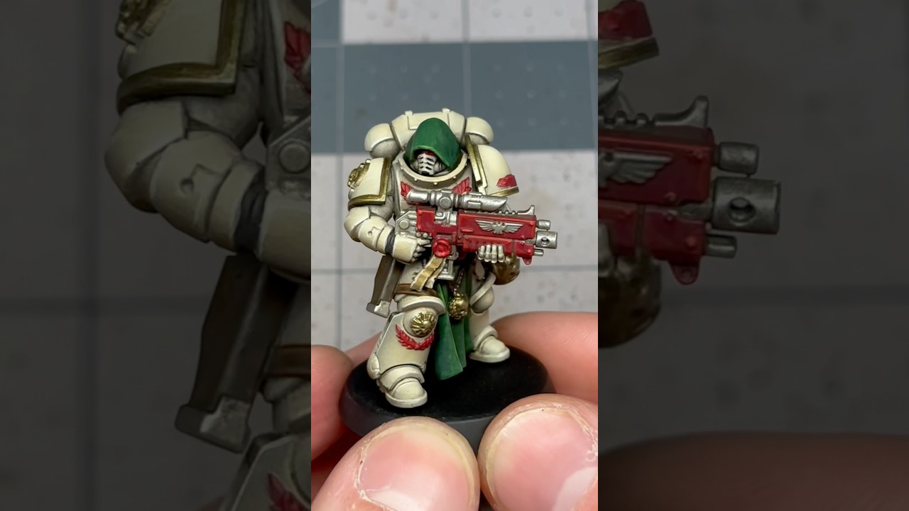 Painting a Dark Angels Sternguard Veteran! #warhammer #warhammer40k #grimdark