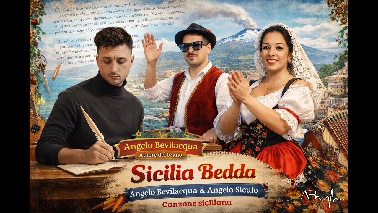 SICILIA BEDDA  Angelo Bevilacqua ft. Angelo Siculo | Canzone Siciliana 2026 