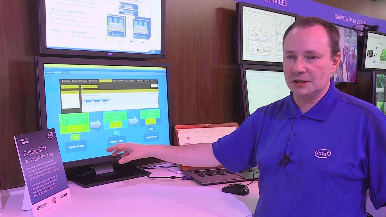 Proof of Concept: Intel Demo 40/100GbE NSH on ONP