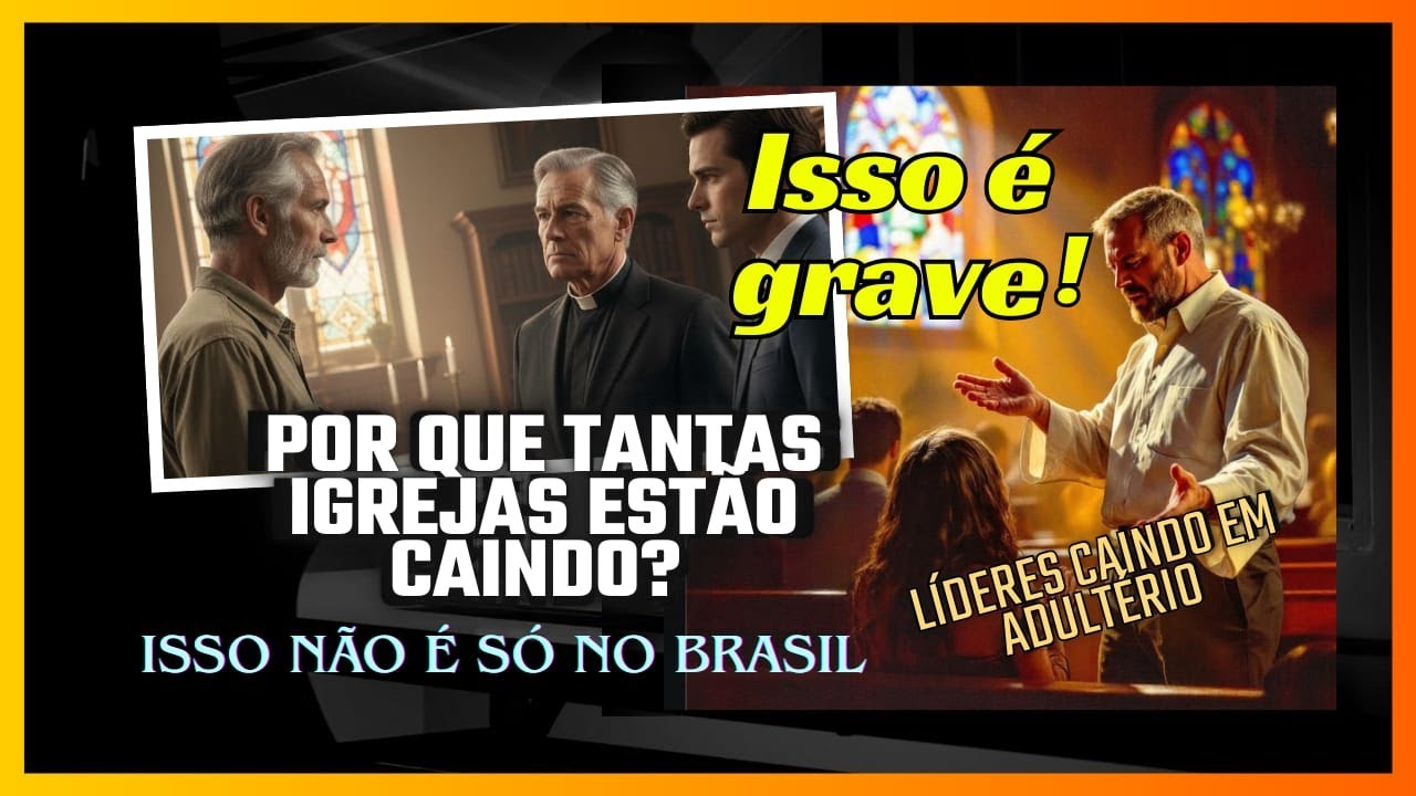 PASTORES CAINDO E HERESIAS AUMENTANDO DENTRO DAS IGREJAS!😨 Veja Agora. CUIDADO!🫵🏿