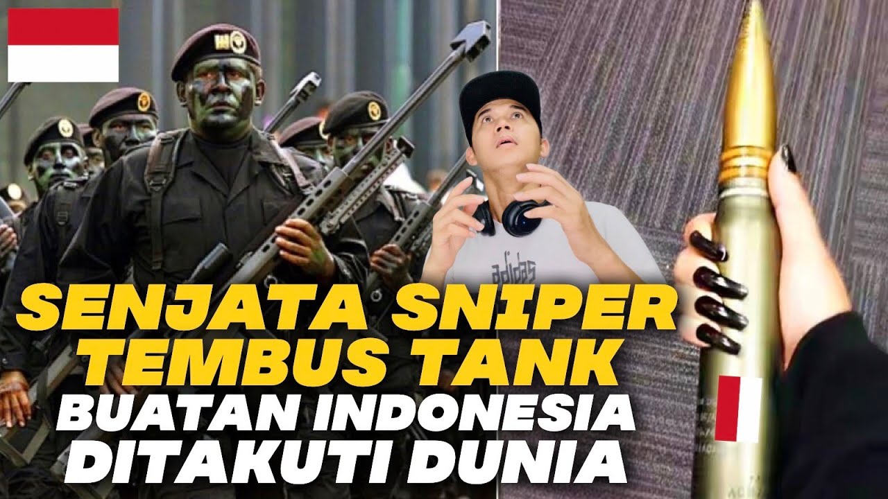 MANTAP‼️ TANK BAJA PUN TEMBUS!! 4 SENJATA SNIPER TERBAIK PALING MENAKUTKAN YANG DIMILIKI INDONESIA