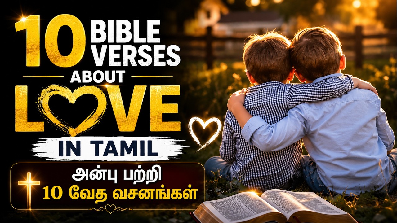 10 Bible Verses About Love ( அன்பு ) in Tamil
