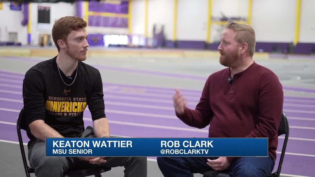 Maverick Insider: track and field star Keaton Wadier