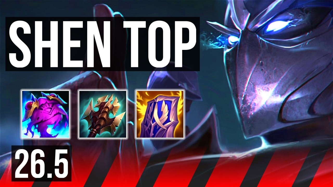 SHEN vs TEEMO (TOP) | KR Master | 26.5
