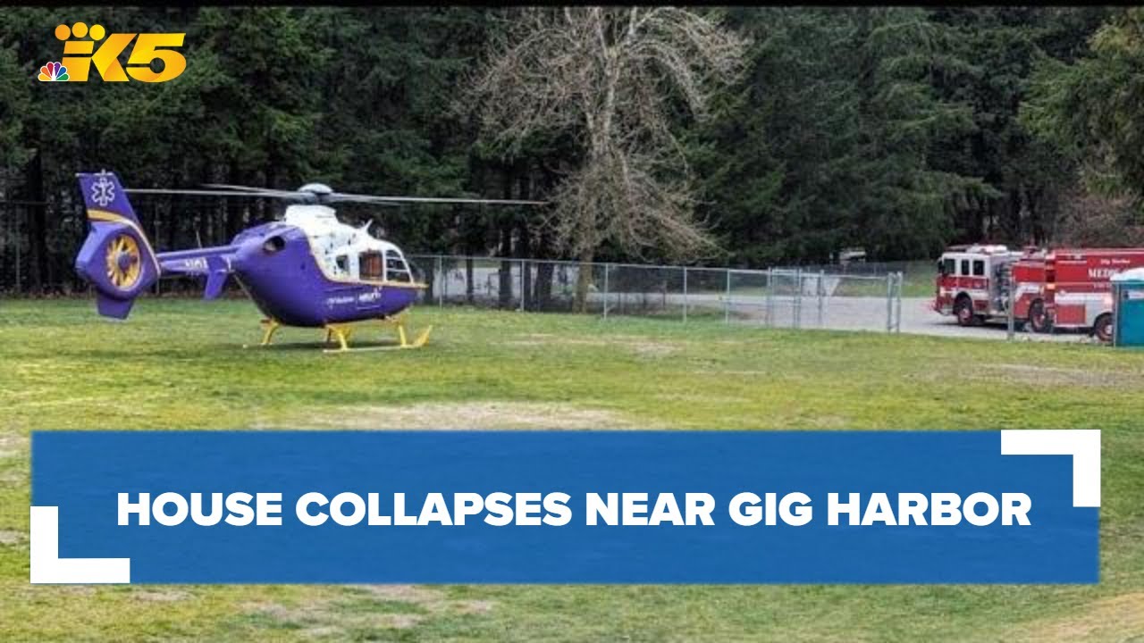 House collapses near Gig Harbor, killing 1