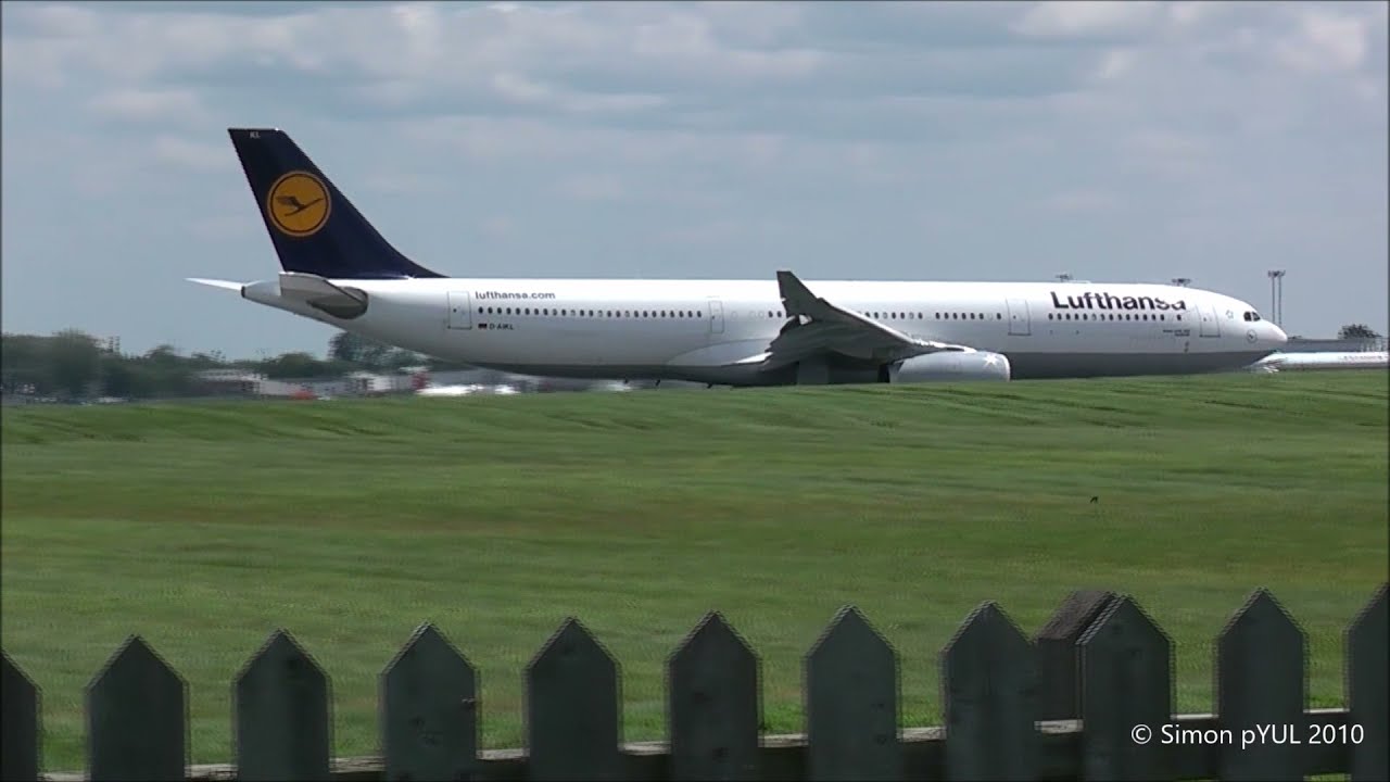 Lufthansa A330-300's & A340-300 | LH474/LH475 in action at Montreal-Trudeau (YUL) | Summer 2010