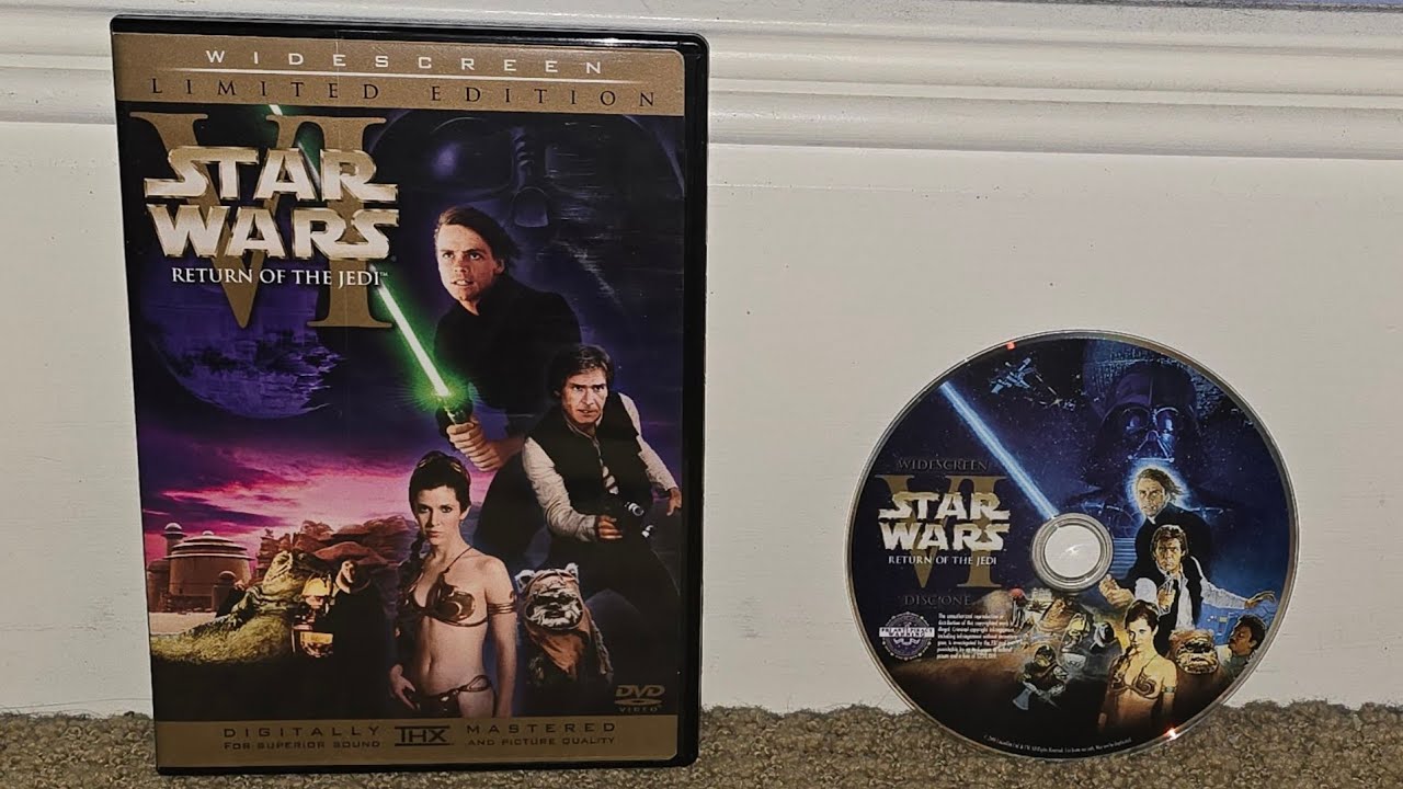 Star Wars Episode VI: Return Of The Jedi USA DVD Walkthrough Menu 1 (2006)
