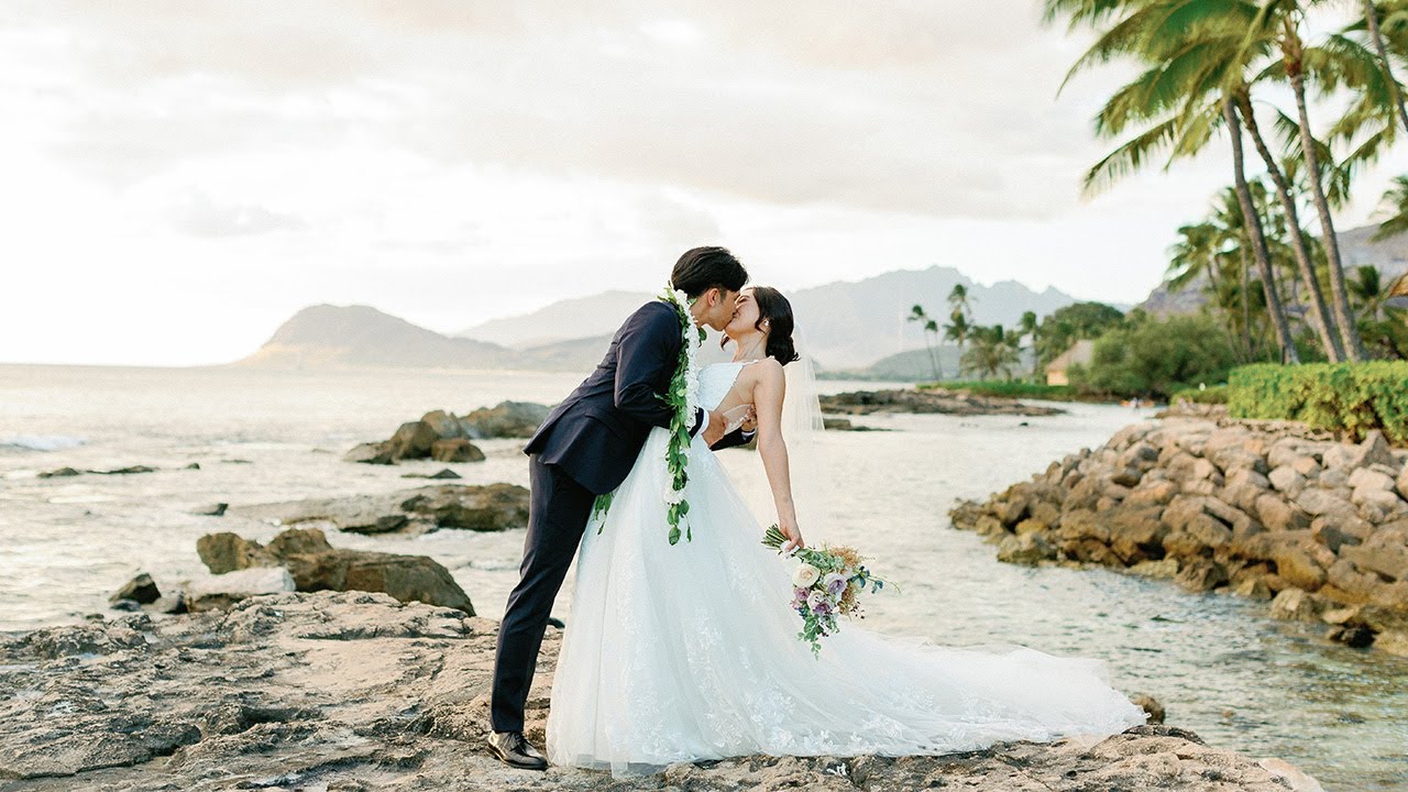 Our Destination Wedding in Oahu, Hawaii 🤵🏻👰🏻‍♀️🌴